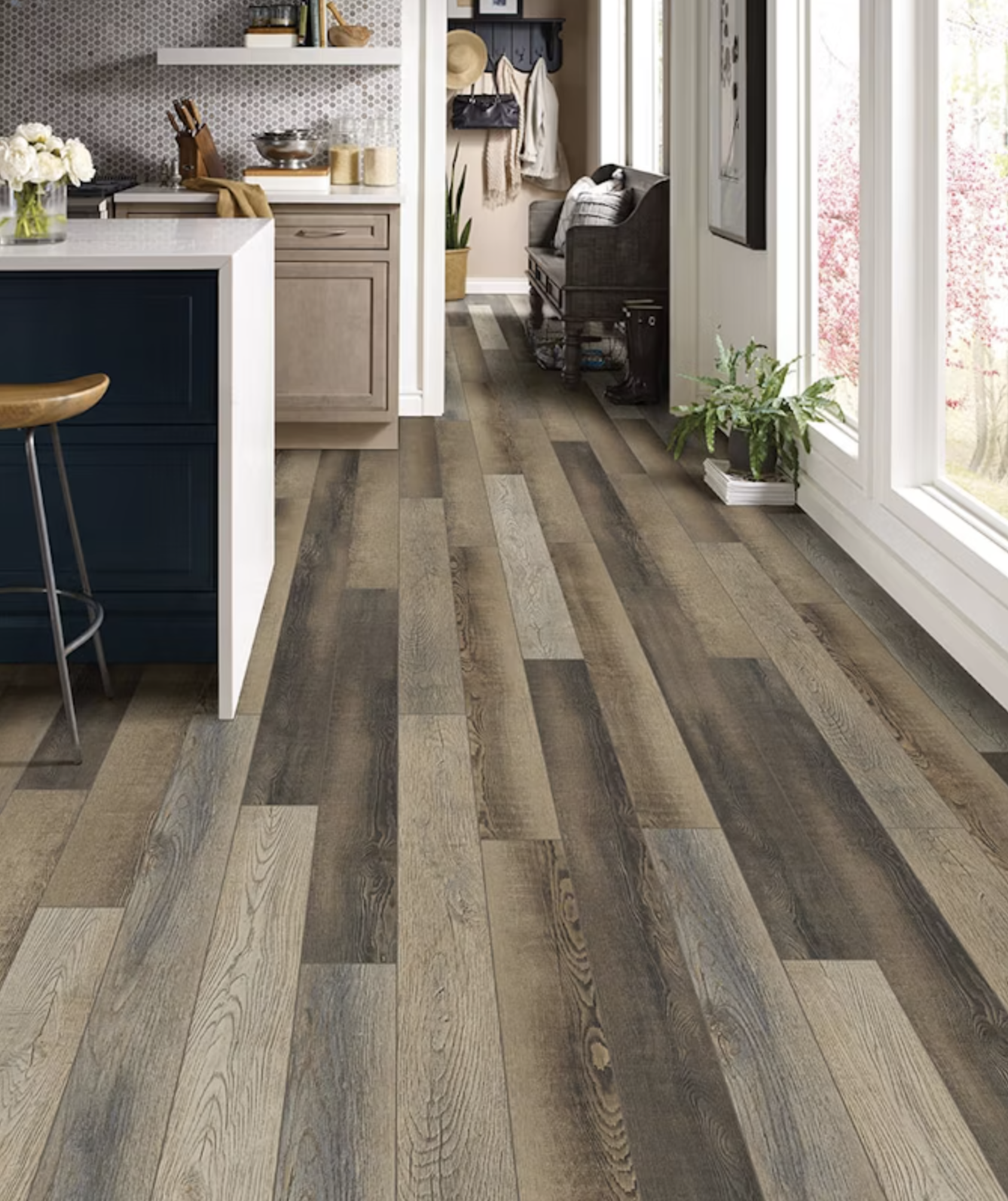 Kitchen hardwood flooring